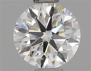 Picture of Natural Diamond 0.70 Carats, Round with Very Good Cut, G Color, I1 Clarity and Certified by GIA