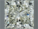 Natural Diamond 1.01 Carats, Princess with  Cut, K Color, VVS1 Clarity and Certified by IGI