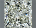 Natural Diamond 1.01 Carats, Princess with  Cut, K Color, VVS1 Clarity and Certified by IGI