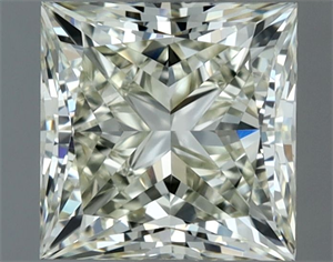 Picture of Natural Diamond 1.01 Carats, Princess with  Cut, K Color, VVS1 Clarity and Certified by IGI