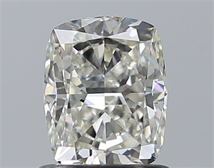Picture of Natural Diamond 1.02 Carats, Cushion with  Cut, J Color, VS1 Clarity and Certified by GIA