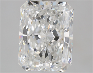 Foto Diamante Natural 3.01 quilates, Radiante , Color F, claridad VS1 y certificado GIA de