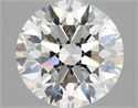 Del inventario de diamantes de laboratorio, 2.57 quilates, Redondo , Color F, claridad VVS2 y certificado IGI