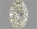 Natural Diamond 1.01 Carats, Oval with  Cut, K Color, VVS2 Clarity and Certified by GIA