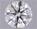 Del inventario de diamantes de laboratorio, 2.07 quilates, Redondo , Color E, claridad VVS2 y certificado IGI