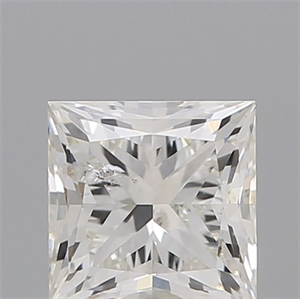Foto Diamante Natural 0.72 quilates, Princesa , Color F, claridad SI2 y certificado IGI de
