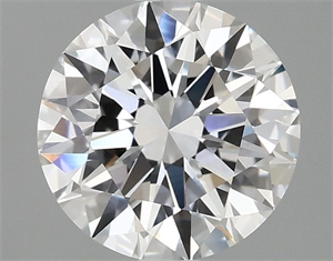 Picture of Lab Grown Diamond 2.00 Carats, Round with Excellent Cut, D Color, VVS2 Clarity and Certified by IGI