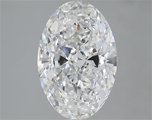 Foto Diamante Natural 2.51 quilates, Ovalado , Color F, claridad VVS2 y certificado GIA de