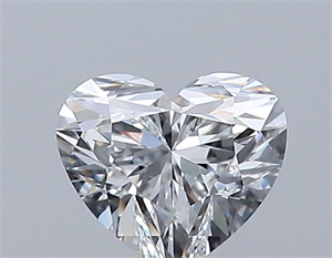Picture of Natural Diamond 0.33 Carats, Heart with  Cut, F Color, VS2 Clarity and Certified by GIA