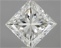 Diamante Natural 0.50 quilates, Princesa , Color I, claridad VVS1 y certificado IGI