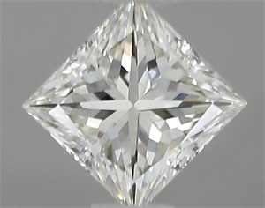 Foto Diamante Natural 0.50 quilates, Princesa , Color I, claridad VVS1 y certificado IGI de