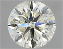 Natural Diamond 0.52 Carats, Oval with  Cut, J Color, VVS2 Clarity and Certified by GIA