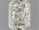 Natural Diamond 0.96 Carats, Radiant with  Cut, J Color, SI2 Clarity and Certified by GIA