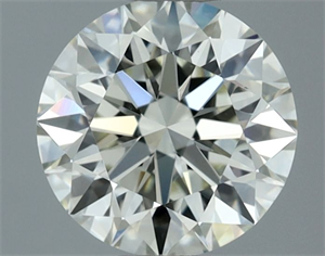 Picture of Natural Diamond 0.80 Carats, Round with Excellent Cut, J Color, VS1 Clarity and Certified by IGI