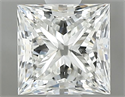 Diamante Natural 1.00 quilates, Princesa , Color H, claridad SI1 y certificado GIA