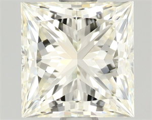 Picture of Natural Diamond 1.52 Carats, Princess with  Cut, J Color, VVS1 Clarity and Certified by IGI