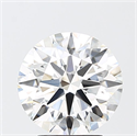 Lab Grown Diamond 3.05 Carats, Round with Excellent Cut, F Color, VVS2 Clarity and Certified by IGI
