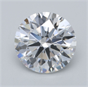 Lab Grown Diamond 7.18 Carats, Round with Ideal Cut, F Color, VVS1 Clarity and Certified by IGI