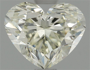 Picture of Natural Diamond 0.80 Carats, Heart with  Cut, K Color, VS1 Clarity and Certified by HRD