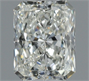 Natural Diamond 0.41 Carats, Radiant with  Cut, I Color, VS1 Clarity and Certified by GIA