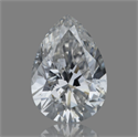 Natural Diamond 1.07 Carats, Pear with  Cut, F Color, I1 Clarity and Certified by GIA