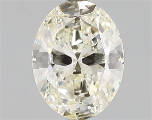 Picture of Natural Diamond 1.01 Carats, Oval with  Cut, L Color, VS1 Clarity and Certified by GIA