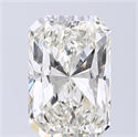 Diamante Natural 5.01 quilates, Radiante , Color J, claridad SI1 y certificado GIA