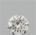 Diamante Natural 0.41 quilates, Redondo , Color H, claridad VVS1 y certificado GIA