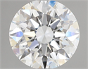 Del inventario de diamantes de laboratorio, 1.51 quilates, Redondo , Color E, claridad VVS2 y certificado IGI