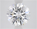 Lab Grown Diamond 2.52 Carats, Round with Ideal Cut, E Color, VVS2 Clarity and Certified by IGI