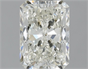 Natural Diamond 1.70 Carats, Radiant with  Cut, L Color, SI1 Clarity and Certified by GIA