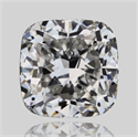 Natural Diamond 0.61 Carats, Cushion with  Cut, H Color, VS2 Clarity and Certified by GIA