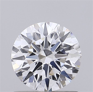 Picture of Lab Grown Diamond 1.07 Carats, Round with Ideal Cut, D Color, VVS2 Clarity and Certified by IGI