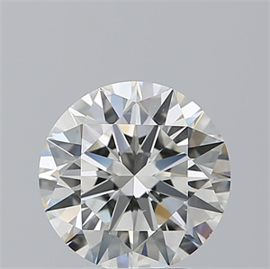Picture of Natural Diamond 3.01 Carats, Round with Excellent Cut, J Color, SI1 Clarity and Certified by GIA