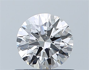 Picture of Natural Diamond 0.47 Carats, Round with Excellent Cut, F Color, VVS2 Clarity and Certified by GIA