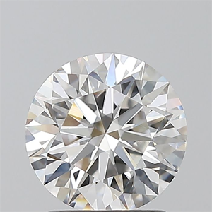 Picture of Natural Diamond 1.54 Carats, Round with Excellent Cut, G Color, VVS1 Clarity and Certified by GIA