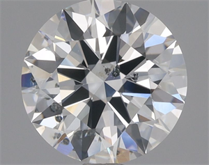 Picture of Natural Diamond 1.01 Carats, Round with Excellent Cut, G Color, SI2 Clarity and Certified by GIA