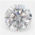 Del inventario de diamantes de laboratorio, 3.10 quilates, Redondo , Color E, claridad IF y certificado IGI