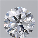 Diamante Natural 1.38 quilates, Redondo , Color D, claridad FL y certificado GIA