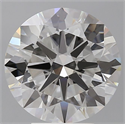 Lab Grown Diamond 5.02 Carats, Round with Excellent Cut, F Color, VVS2 Clarity and Certified by IGI