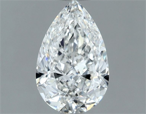 Picture of Natural Diamond 0.80 Carats, Pear with  Cut, F Color, VS1 Clarity and Certified by GIA