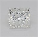 Natural Diamond 1.20 Carats, Princess with  Cut, H Color, VS1 Clarity and Certified by GIA