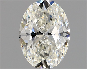 Picture of Natural Diamond 0.90 Carats, Oval with  Cut, I Color, VS2 Clarity and Certified by GIA