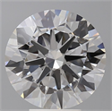 Lab Grown Diamond 5.56 Carats, Round with Excellent Cut, D Color, VVS2 Clarity and Certified by IGI