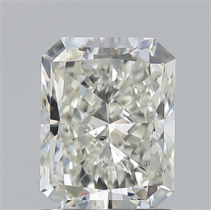 Foto Diamante Natural 1.20 quilates, Radiante , Color J, claridad SI1 y certificado GIA de