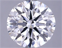 Lab Grown Diamond 2.13 Carats, Round with Excellent Cut, E Color, VS2 Clarity and Certified by GIA