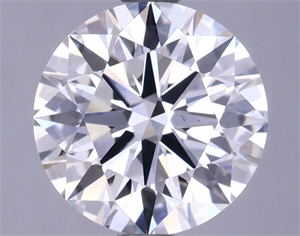 Picture of Lab Grown Diamond 2.13 Carats, Round with Excellent Cut, E Color, VS2 Clarity and Certified by GIA