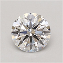 Del inventario de diamantes de laboratorio, 0.86 quilates, Redondo , Color D, claridad VS1 y certificado IGI