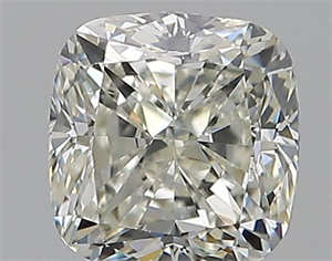 Foto Diamante Natural 0.72 quilates, Del cojín , Color K, claridad VS1 y certificado GIA de