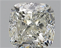 Natural Diamond 0.72 Carats, Cushion with  Cut, K Color, VS1 Clarity and Certified by GIA